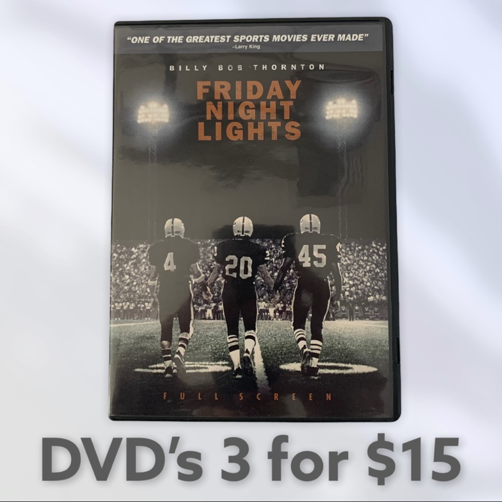📀 Friday Night Lights DVD movie 📀
